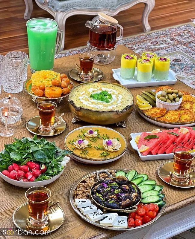 ایده ناب و دیدنی برای تزیین افطاری بردن برای عروس 1402 