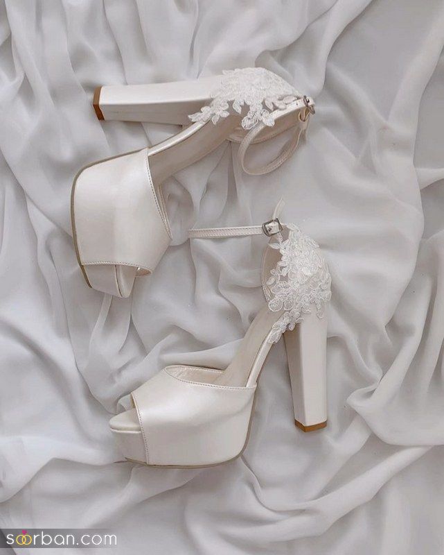 کفش عقد عروس 1402 با طراحی ویژه برای اهل مداش