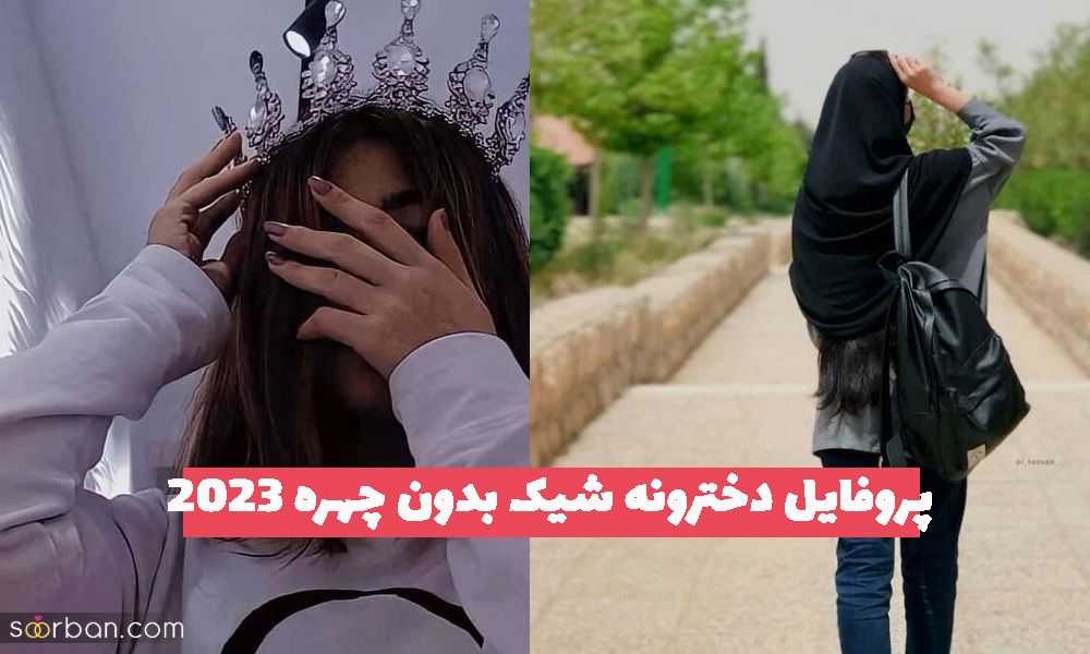 پروفایل دخترونه شیک بدون چهره 2023 فیک برای گول زدن مخاطبین