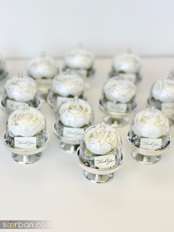 گیفت عروسی شمع | 20 ایده برای گیفت عروسی مدل شمع