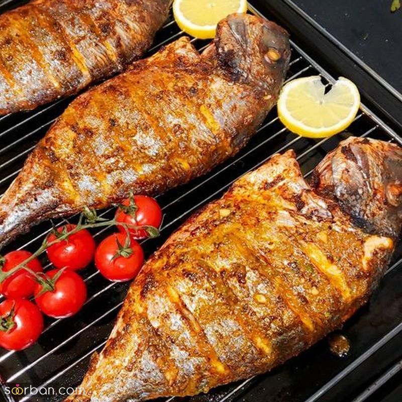 تزیین ماهی سرخ شده مجلسی خوشمزه؛ برای مراسم های مهم [همراه با خلاقیت های جدید] 