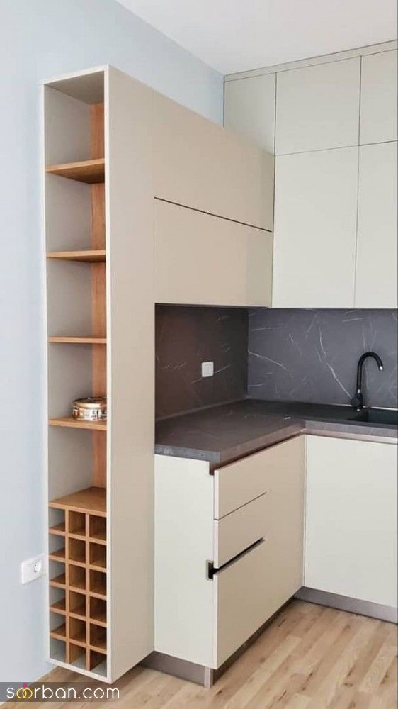 سفارش انواع کابینت آشپزخانه جدید در تهران با رنگ بندی جدید