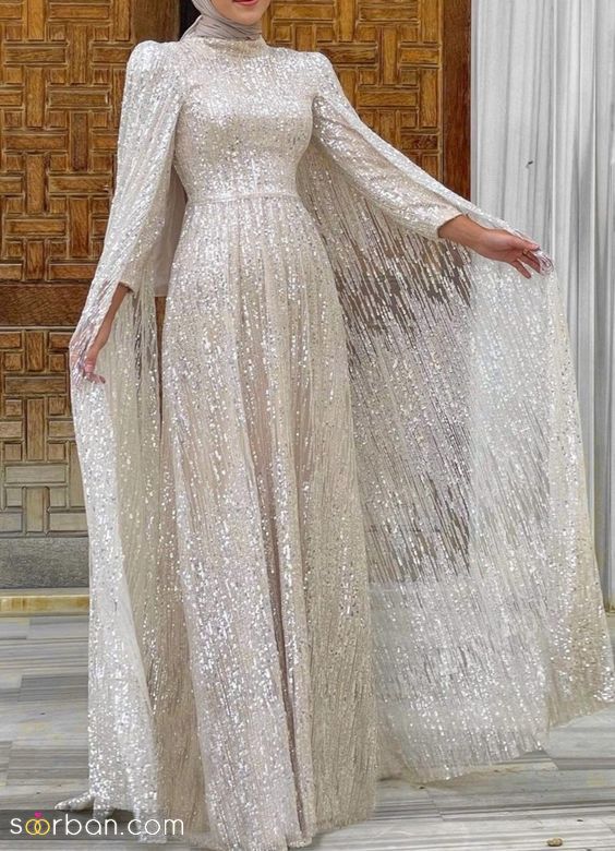 جدیدترین مدل آستین لباس عروس | 48 عکس آستین لباس عروس کوتاه و بلند