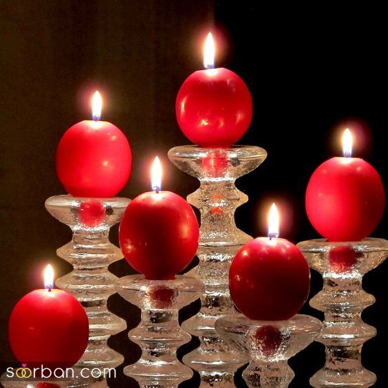 مدل شمع شب یلدا 1402 | جدیدترین مدل شمع انار و هندوانه برای شب یلدا که غوغا کردن!