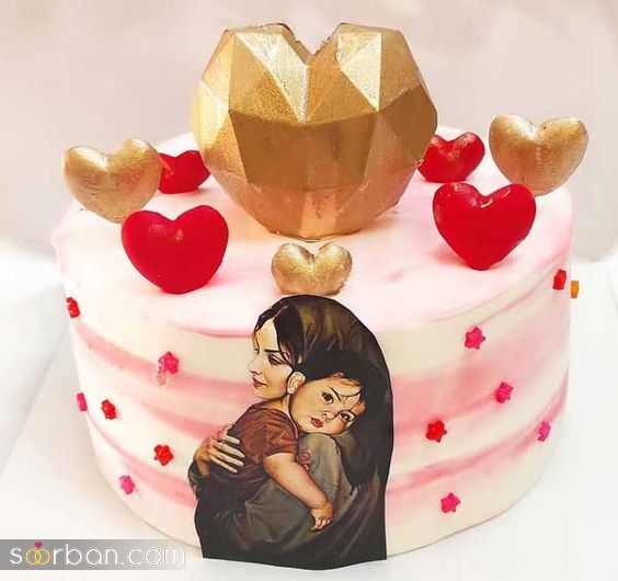 کیک روز مادر لاکچری و جدید | 21 طرح کیک تولد برای روز مادر