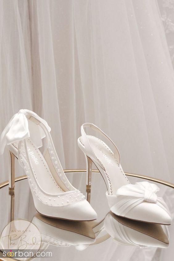 کفش عروس 2024 شیک و خاص | جدیدترین مدل های کفش برای عروس پاشنه دار و خفن