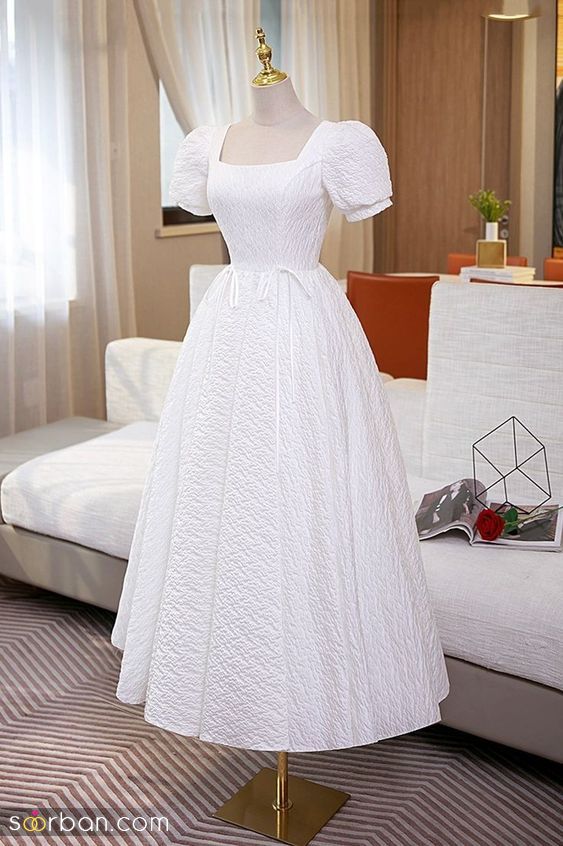 لباس عروس سبک مینیمال | لباس عروس سبک مینیمال 1403 که فقط عروس پولدار و باکلاس باید انتخابشون کنه!