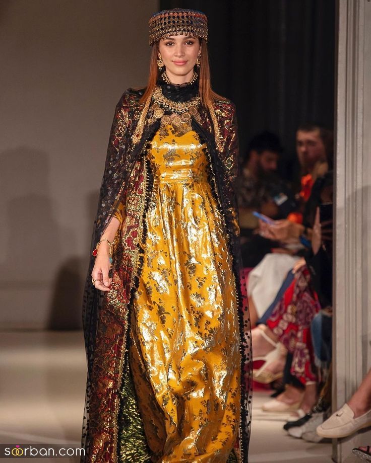 لباس محلی زن کردستان | زیباترین لباس محلی زن کردستان با رنگ های جذاب که عاشقشون میشین!