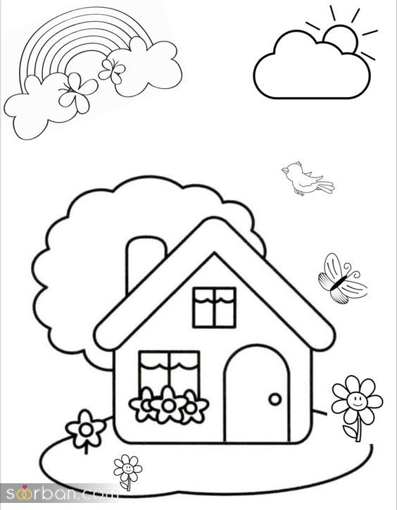 50 ایده نقاشی ساده برای کودکان زرنگ و باهوش