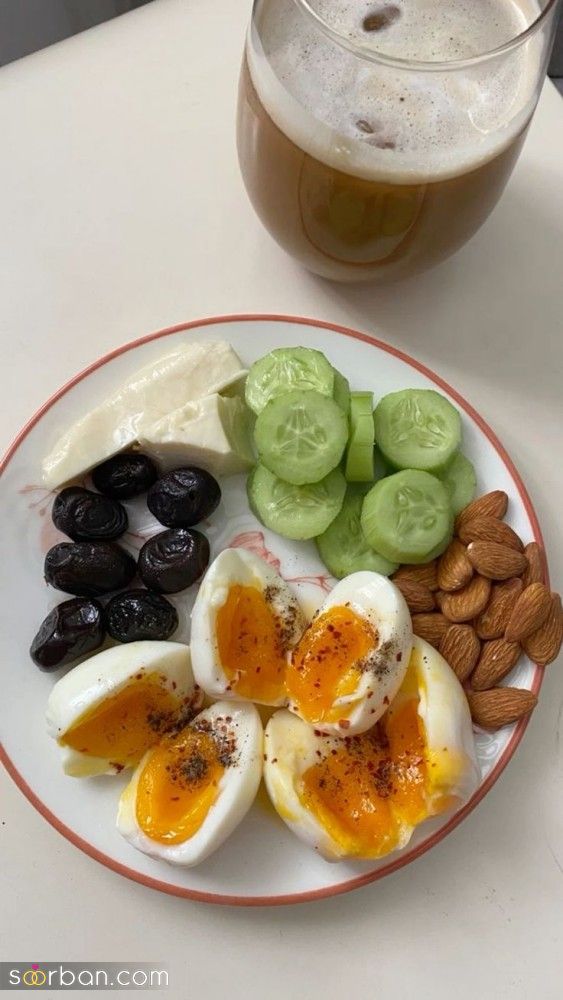 تزیین تخم مرغ آب پز برای صبحانه | تزیین تخم مرغ آب پز برای صبحانه سالم و مقوی صبحونه باکلاس و خفن درست کن حالشو ببر!
