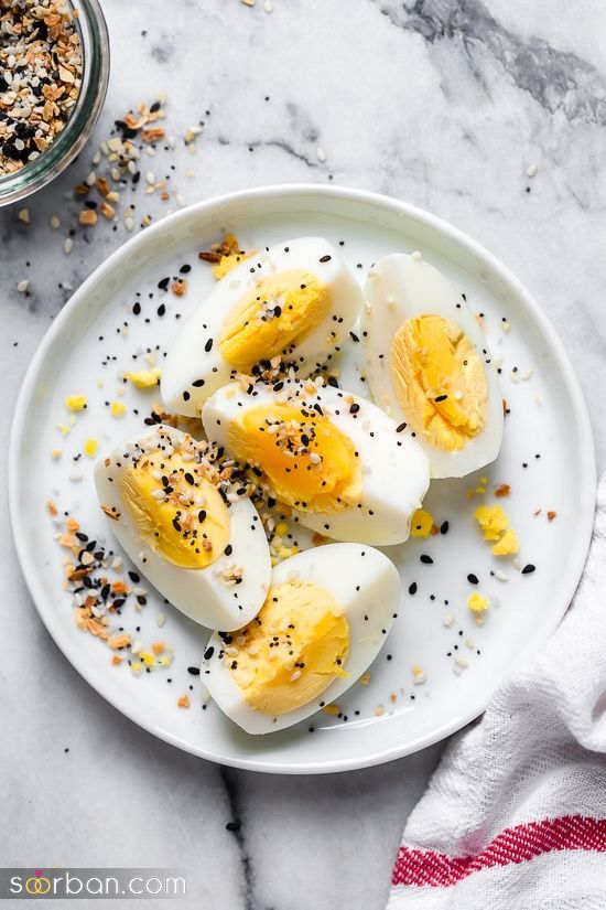 تزیین تخم مرغ آب پز برای صبحانه | تزیین تخم مرغ آب پز برای صبحانه سالم و مقوی صبحونه باکلاس و خفن درست کن حالشو ببر!