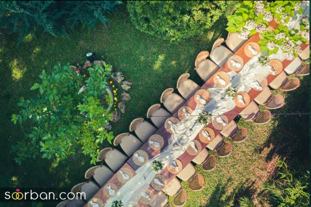 10 دلیل قانع کننده که عروسی خود را در باغ تالار بگیرید + عکس