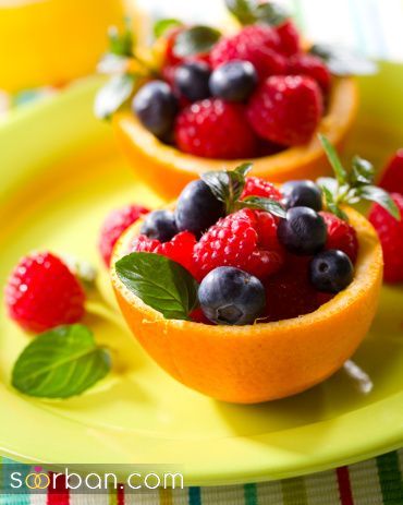تزیین ظرف میوه خواستگاری با 36 ایده جدید جذاب فوق العاده لاکچری