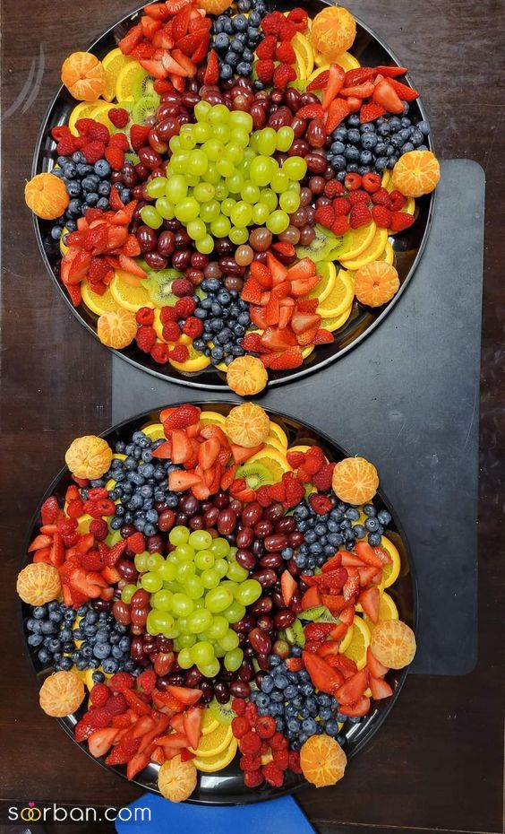 تزیین ظرف میوه خواستگاری با 36 ایده جدید جذاب فوق العاده لاکچری