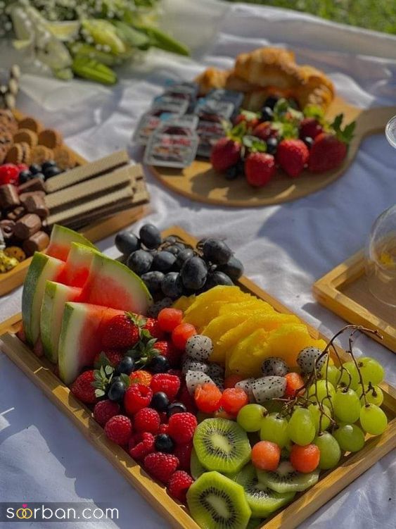 تزئین میوه های تابستانی | تزیین میوه های تابستانی برای مهمانی و تولد میخوای پذیرایی خاص و باکلاس داشته باشی؟