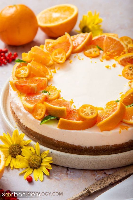 35 ایده تزیین کیک پرتقالی جدید فوق العاده شیک و جذاب برای یک عصرانه لاکچری