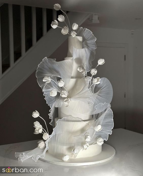 30 کیک عروسی متفاوت که عروسیتون رو خاص تر میکنه!
