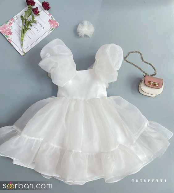 لباس عروس بچگانه کیوت | مدل لباس عروس بچگانه کیوت 1403 که بعضی هاشون میلیونی می ارزن