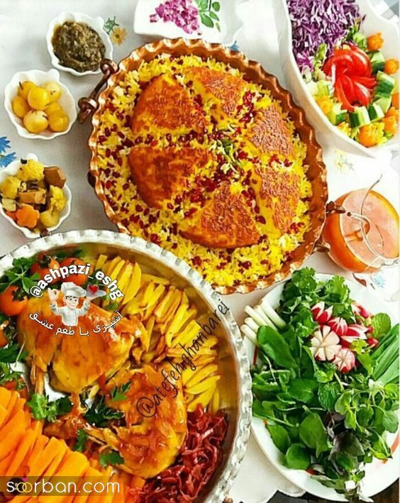 30 مدل تزیین مرغ مجلسی جدید 1404 با ایده های خلاقانه برای عروس خانم های با سلیقه!