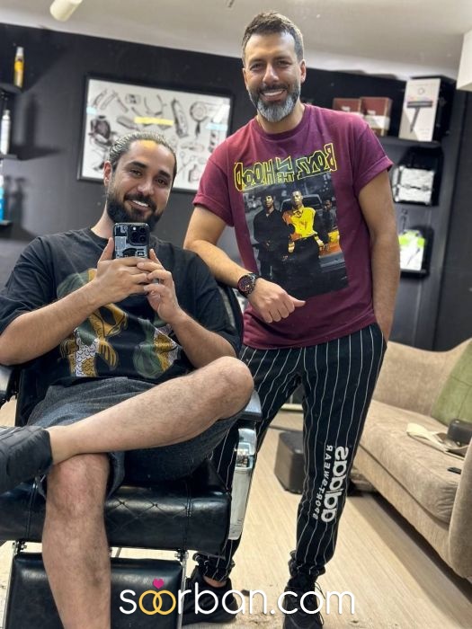 آرایشگاه مردانه مسعود دهقان در شمال تهران8