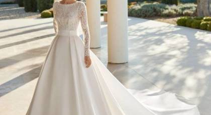 لباس عروس اروپایی 2024 | لباس عروس اروپایی 2024 که عاشق سادگی و خاص بودنشون میشید!