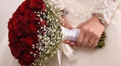 40 مدل دسته گل عروس قرمز رمانتیک فوق العاده شیک که توجه همه رو به خود جلب می کند!